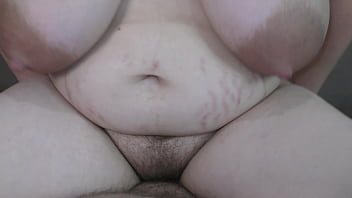 Preview 3 of Actriz Pirno - Femdom big boobed stepmommy ride on my small cock until gets a huge creampie deep inside her fertile  womb! - Milky Mari
