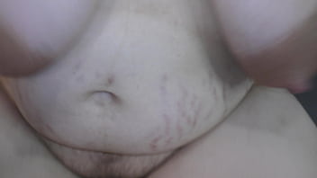 Preview 4 of Actriz Pirno - Femdom big boobed stepmommy ride on my small cock until gets a huge creampie deep inside her fertile  womb! - Milky Mari