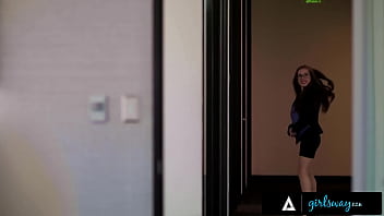 Preview 1 of Alexis Teksas Vs Johnny Sins - GIRLSWAY - Stacked Dominant Boss Kenzie Taylor Makes Her Two Bad Gossiping Employees Eat Her Pussy
