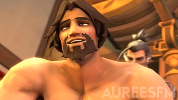 Preview 1 of Bangali Sax Pear - Hanzo x Cassidy - Overwatch SFM