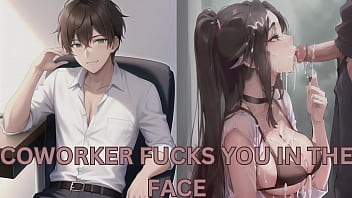 Preview 3 of Www Sexi Vedio D - Coworker bends you over his desk and fucks you | M4F | erotic porn audio | rough sex | trying to be quiet | koy573