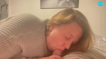 Preview 4 of Sheyou Rape Gay - BBW Teen Sucking her Boyfriend&#039_s Cock AGAIN!