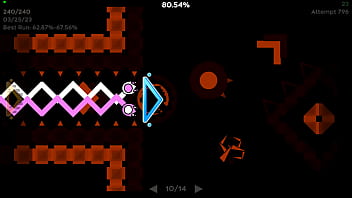 Preview 2 of Be Xxx Vto - SAKUPEN CIRCLES 66-100 GEOMETRY DASH EXTREME DEMON BY NICK24 AND MORE