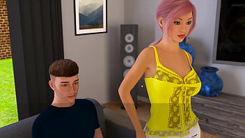 Preview 2 of Mom Leson Son Fucking - Complete Gameplay - Summer with Mia 2,  Part 6