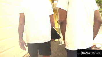 Preview 1 of Sexe Vedo Open - Pawg Cheating Whore wife fucks 2 big dick contractors while her husband is at work