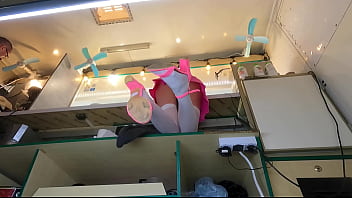Preview 2 of Odia Hot Sex Vidios - Sexy Alice dancing at work upskirt flashing