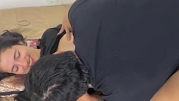 Preview 3 of Nigerian G - SORPRENDO A MI MADRASTRA LACTANTE SOLA EN SU HABITACION Y NO RESISTO LAS GANAS DE CHUPAR SUS ENORMES TETAS LECHERAS