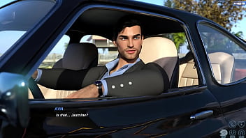 Preview 2 of Cartoon Hantai Xxx - Race Of Life #02 - She Saw Me In My Car And Starting Touching Her Nipples