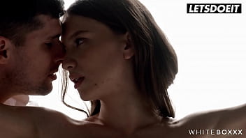 Preview 1 of Zambian Xxxxx - Hairy Colombian Blondie Izzy Lush Tied Up And Sensual Fucked By BF In Passionate Affair - WHITEBOXXX