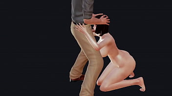 Preview 3 of Berzzli Fucking - Hentai 3D - Get fuck with big boob chick
