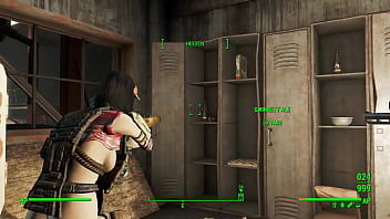 Preview 2 of Xvide S - FALLOUT 4 Hinata the Asian Survivor [Part 56] - The Castle
