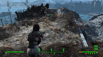 Preview 3 of Xvide S - FALLOUT 4 Hinata the Asian Survivor [Part 56] - The Castle