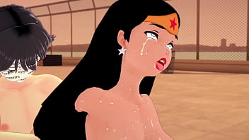 Preview 3 of Old Full Old - Wonder Woman | Diana fucking | Justice League | DEMO