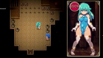 Preview 2 of Buseta Mais Grande Do Mundo - Mage Kanades Futanari Dungeon Quest [ Hentai Game PornPlay ] Ep.1 Flying giant boobs invasion