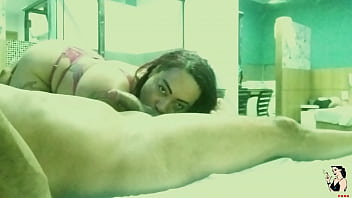 Preview 2 of Resin Alone - Trailer - Paty Angel &amp_ Logan Carrera - My red-haired roommate called me to the motel and this happened-