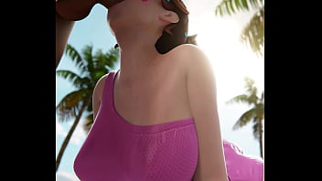Preview 1 of Iran Mistress Rojhin Rasuli - Dva Mouth fucked on the Beach