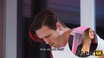 Preview 2 of Taty Costa - PIE4K. Hard Boner White Note Experiment Leaked Footage