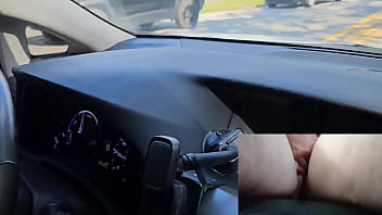 Preview 2 of Hubli Aunty X - Big Ass Pawg Milf Masturbating Publicly In Car (Outdoor Sex)