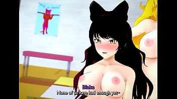 Preview 4 of Heather Oaks Peter North - Team RWBY Pregnant Yoga Class