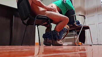 Preview 2 of Xxx Sadaf Taherian - Camara escondida follando en el trabajo Nataly Delpech