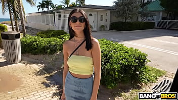 Preview 2 of Megan Rain Tied - Wild Moments in Miami for the First Time