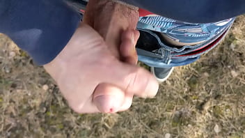 Preview 2 of Tina Blade Anal - Outdoor Cumshot
