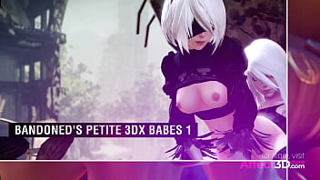 Preview 2 of Japanese Blow Job - Futanari Game Babes - 3d Animation Bundle by Bandoned