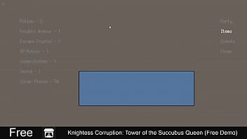 Preview 4 of Lezbian Teen Panty Sex - Knightess Corruption: Tower of the Succubus Queen (Free Demo)