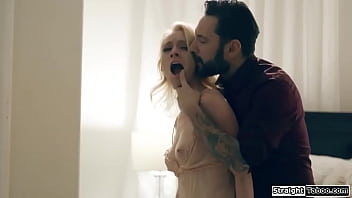 Preview 2 of Nambia Sex - Petite teen fucked rough as stepdad sees