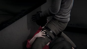 Preview 1 of Fuck In Shadow - Hentai Resident evil 4 remake Ada l 3d animation
