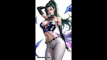 Preview 1 of Sex Xxx Hb Bp - Image Compilation: League Of Legends KDA Kaisa Dick Ride Uncensored Hentai Lol Ridding Dick Kpop