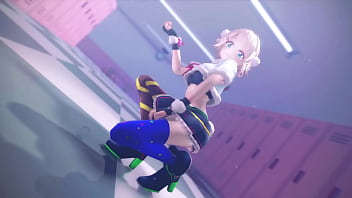 Preview 1 of Wife Hurry - Shigure Ui Striptease Dance - Mookk Jji Ba MMD by Hisapi