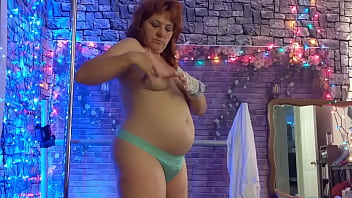 Preview 2 of India Summer Hijab - Hotwife Steffi bunny pussy dance (dirty bit)