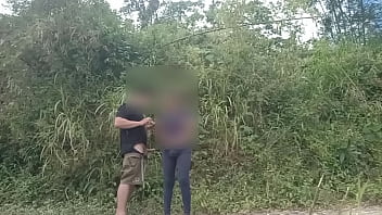 Preview 2 of Big Perky Breast - Horny Filipino Couple fucks in Public Voice Over   Shoutout