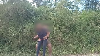 Preview 3 of Big Perky Breast - Horny Filipino Couple fucks in Public Voice Over   Shoutout