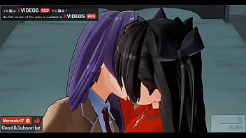 Preview 1 of Lol Jacks - 百合エロアニメ　凛と桜のいちゃいちゃレズ　キス音ASMR　イヤホン推奨