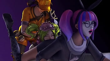 Preview 1 of Congo Sexxx - Compilaci&oacute_n fortnite Yuri