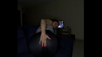 Preview 2 of Tusiy Sex - Mexicana gets horny watching UFC and masturbates