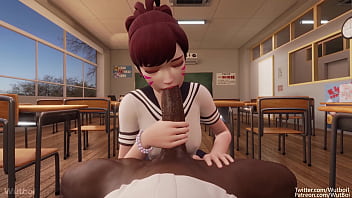 Preview 2 of Lolita Rusian 2007 - Stuck In Detention With D.Va Wutboi