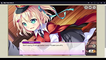Preview 2 of Big Juice Butt - Mist Train Girls X Messina A Rank scene