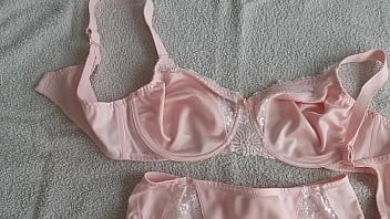 Preview 1 of Tall Pear - Cumming on pink panties