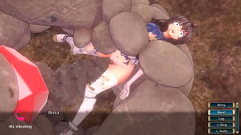 Preview 4 of Mom And Hung Boy - Holy Knight Ricca - Getting drilled by a rock cock