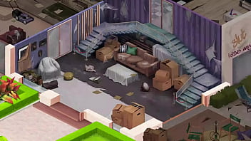 Preview 1 of Gordura Tetuda - Horny Villa (Game test &amp_ girl commentary)