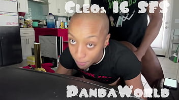 Preview 4 of Full Oil Xxxx Oil Hot Xxxx - Bald Ebony Anal Submissive Slut Gets Her Asshole Destroyed by BBC!