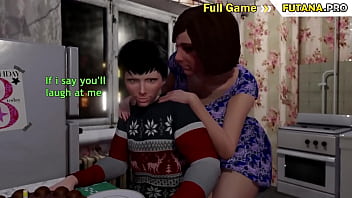 Preview 1 of Intip Melayu Tudung Seks - 3d Shemale Milf and guy have Sex - mature dickgirl finds out that her Guy is a Pegging