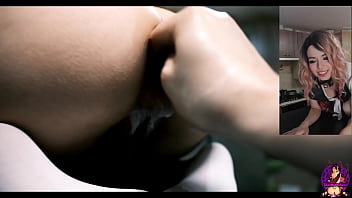 Preview 2 of Anmial Sex - Anal Fisting with Long Dildo Lost In my Ass - Deep Anal Extreme