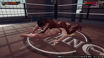 Preview 2 of Xxx Ibu Anak Bokep - Ethan vs. Sarah (Naked Fighter 3D)