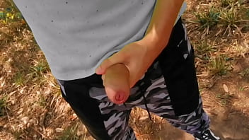 Preview 1 of Asian Group Hairy - Me toc&oacute_ al aire libre