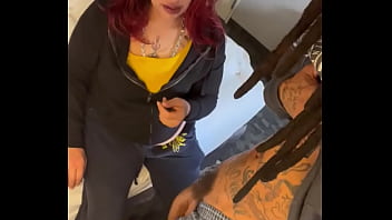 Preview 4 of Poping In Toilet - LadyBrazy sucked up GakTrizzy