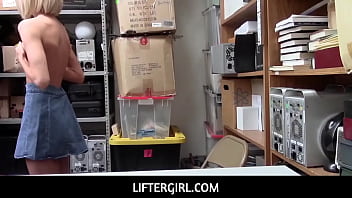 Preview 2 of Nat Fox Xxx - LifterGirl  -  Shoplifter Taken to Back Room and Fucked By Officer - Emma Hix